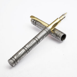 Damascus Refillable Fountain Pen